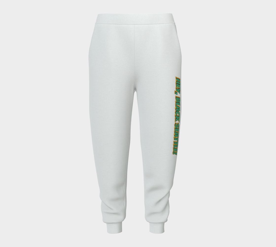 HBS Logo Unisex Joggers - White