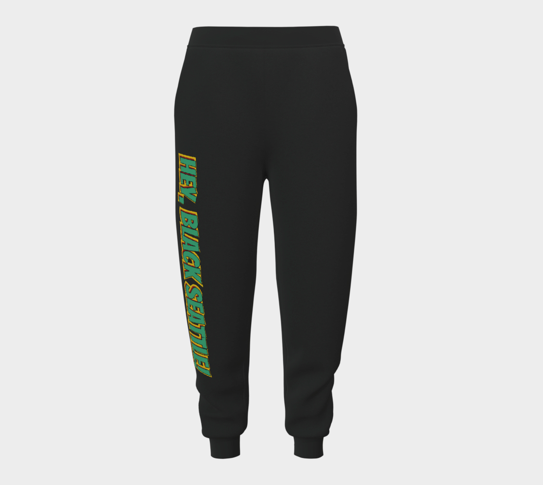 Black Unisex HBS Logo Joggers