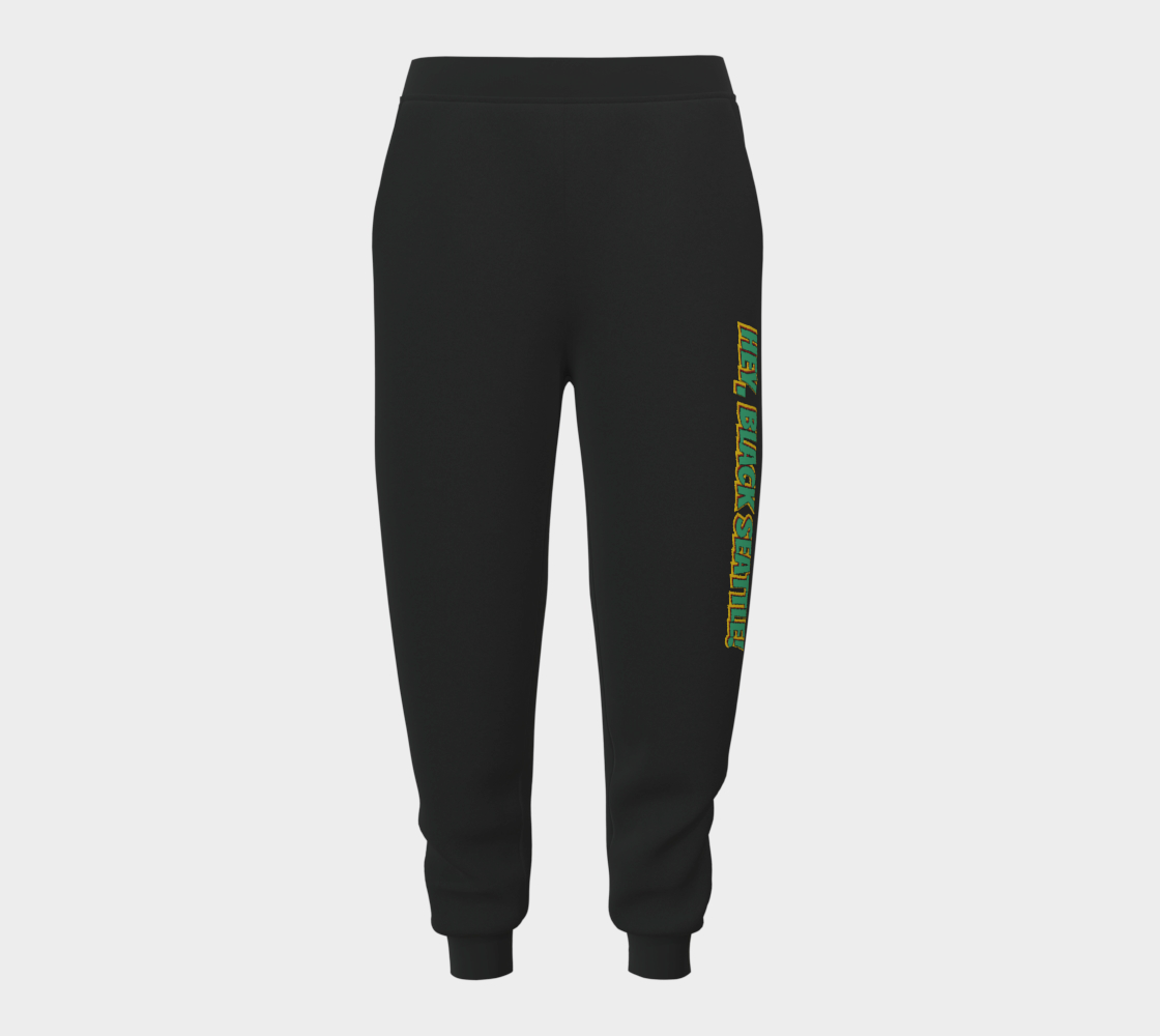 HBS Logo Unisex Joggers - Black