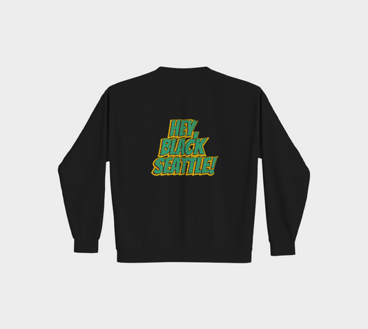 Premium HBS Logo Crewneck - Black