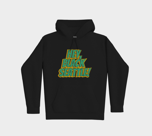 Premium HBS Logo Hoodie - Black