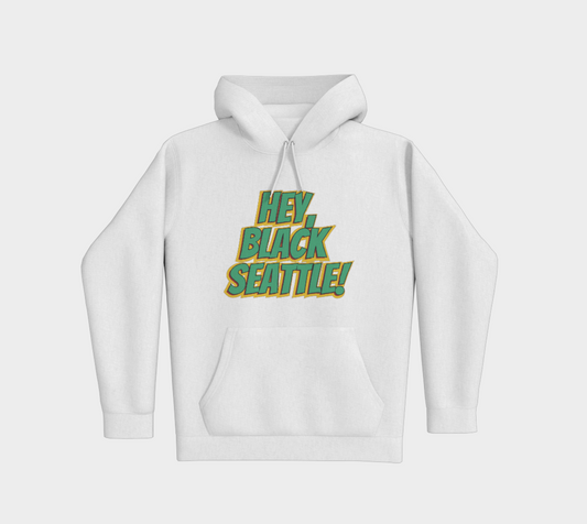 Premium HBS Logo Hoodie - White