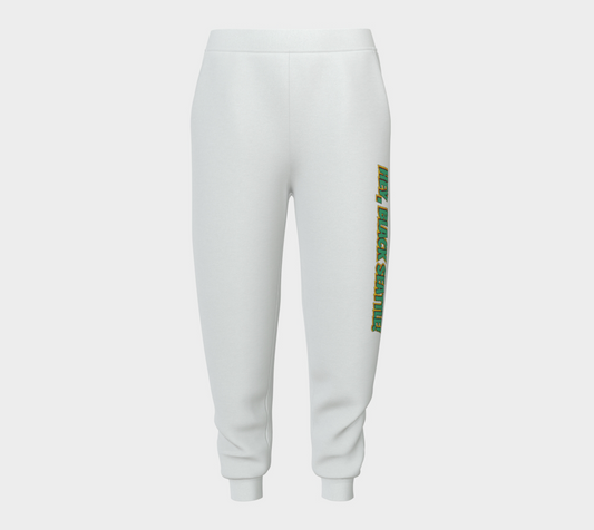 HBS Logo Unisex Joggers - White